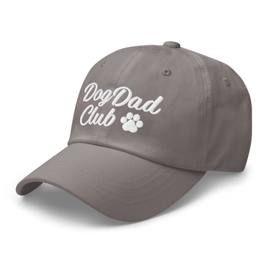Zelda & Harley Apparel & Accessories Dog Dad Club Hat - Grey