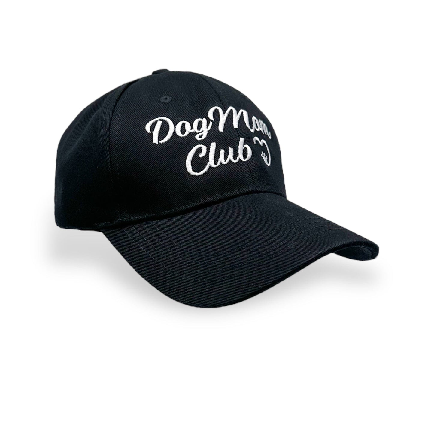 Zelda & Harley Apparel & Accessories Dog Mom Club Hat - Black