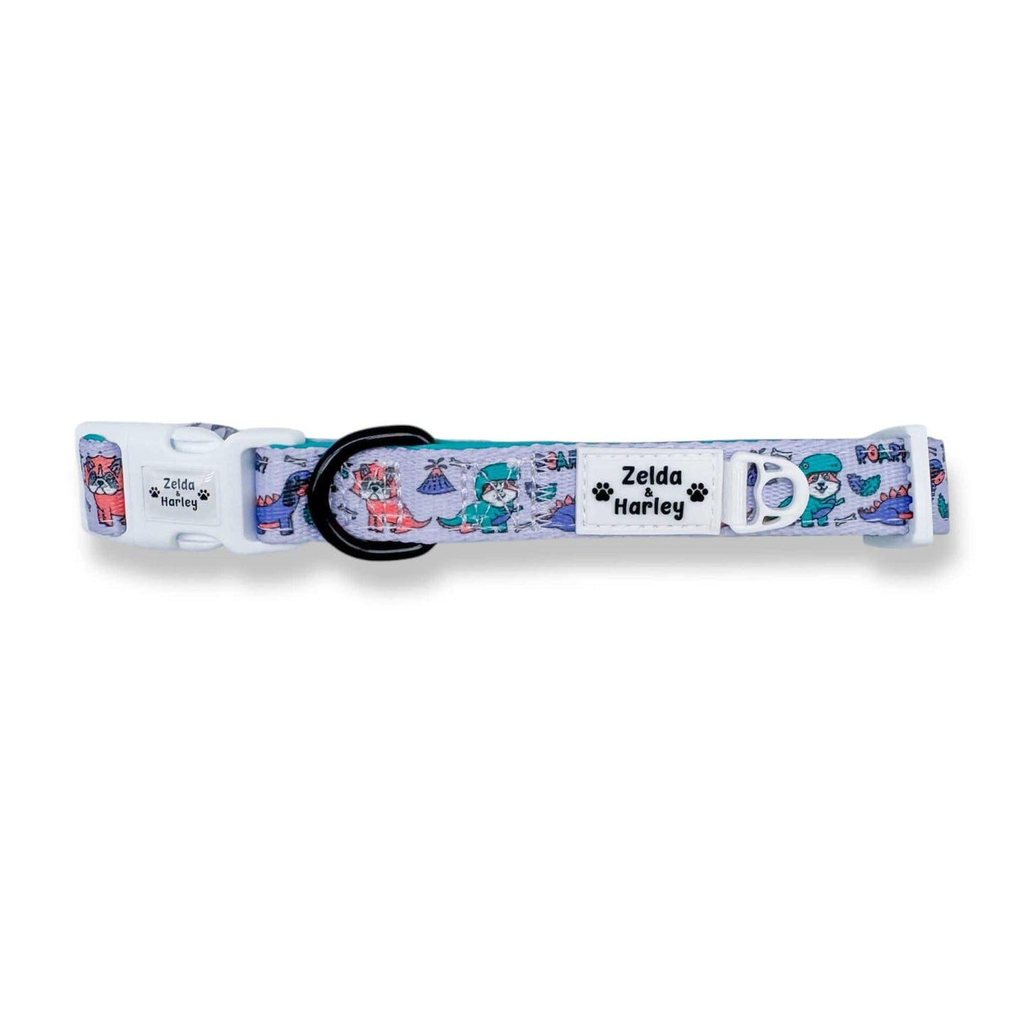 Zelda & Harley Collar Doggosaurus Rex Collar