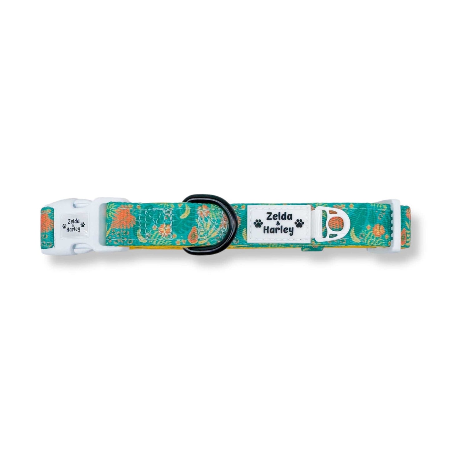Zelda & Harley Collar Jungle Pawradise Collar + Bow Tie