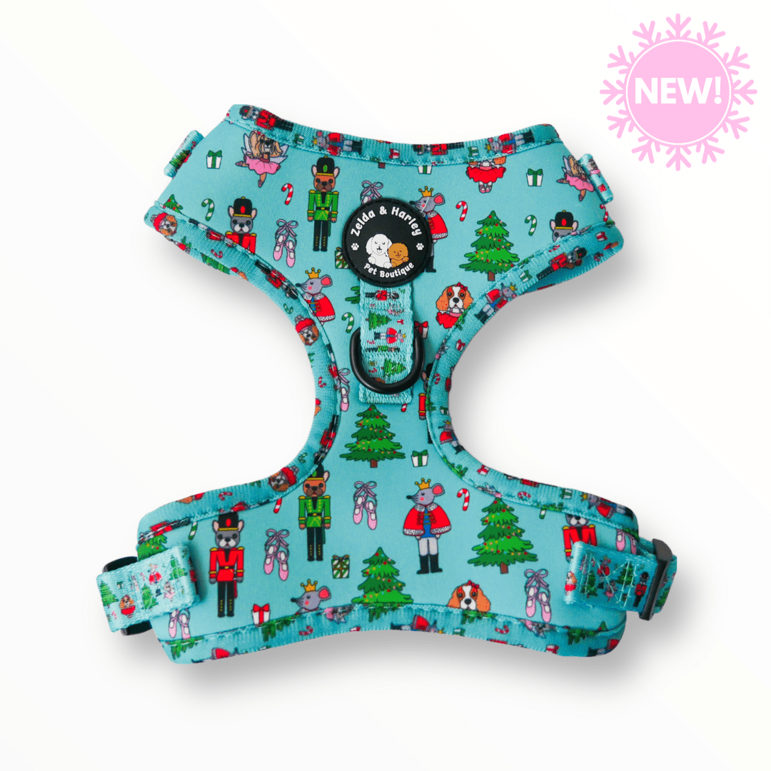 Zelda & Harley Harness The Muttcracker - No Pull Adjustable Dog Harness