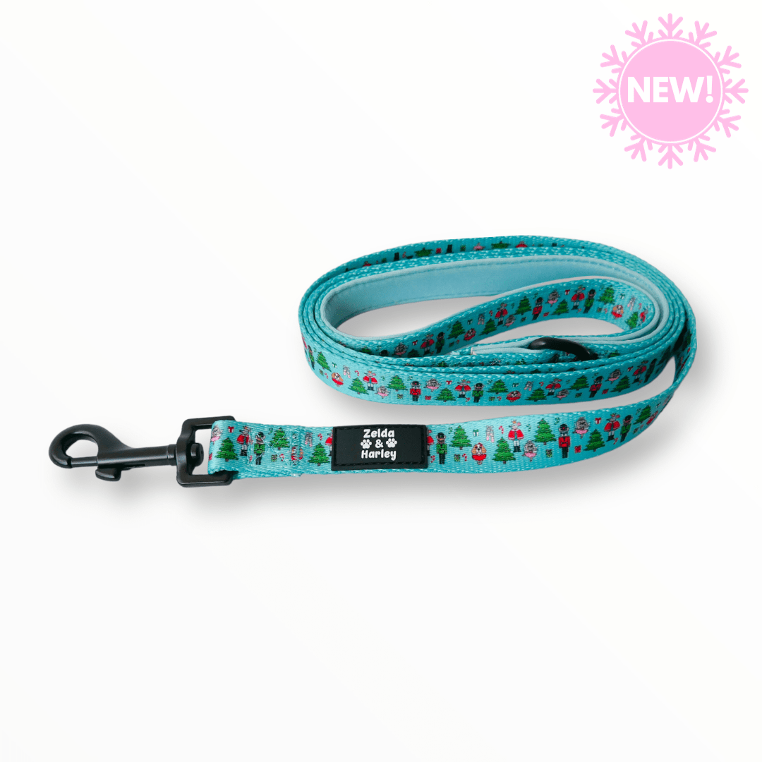 Zelda & Harley Lead The Muttcracker Lead