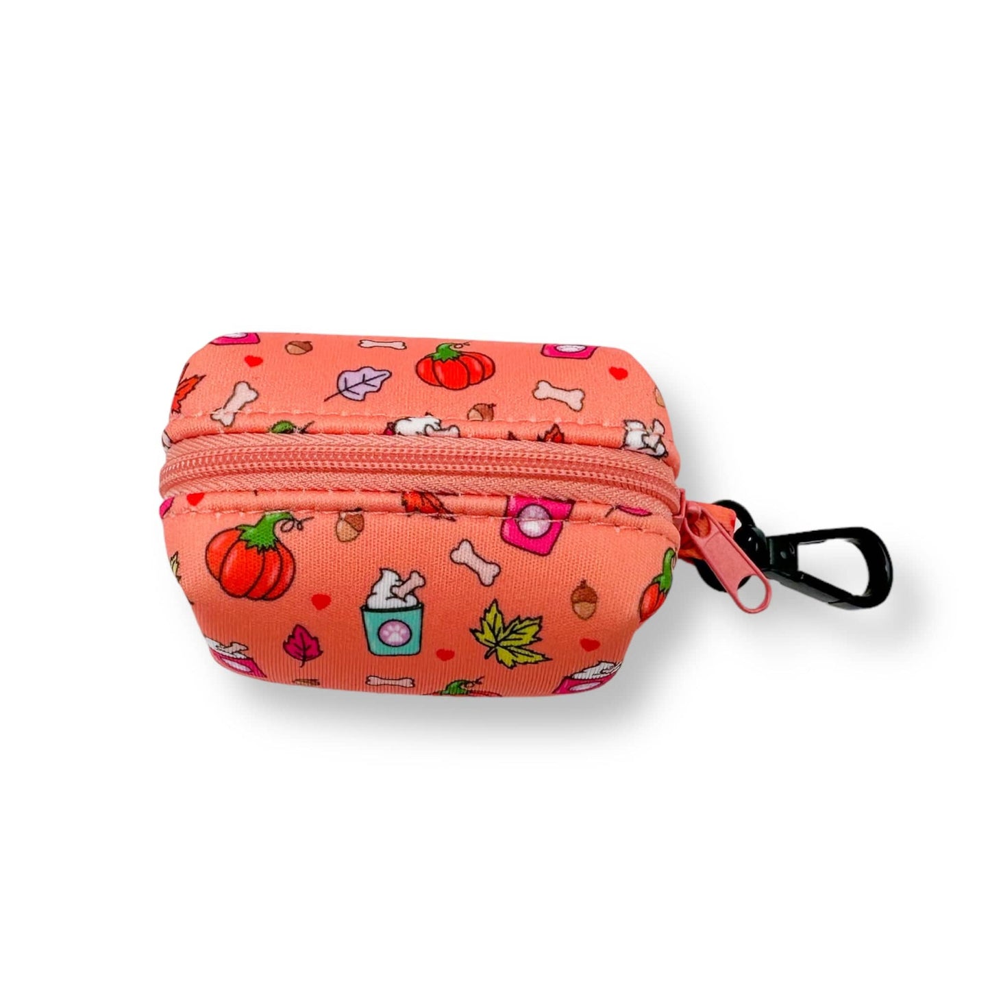 Zelda & Harley Poop Bag Holder Pupkin Spice Waste Bag Holder