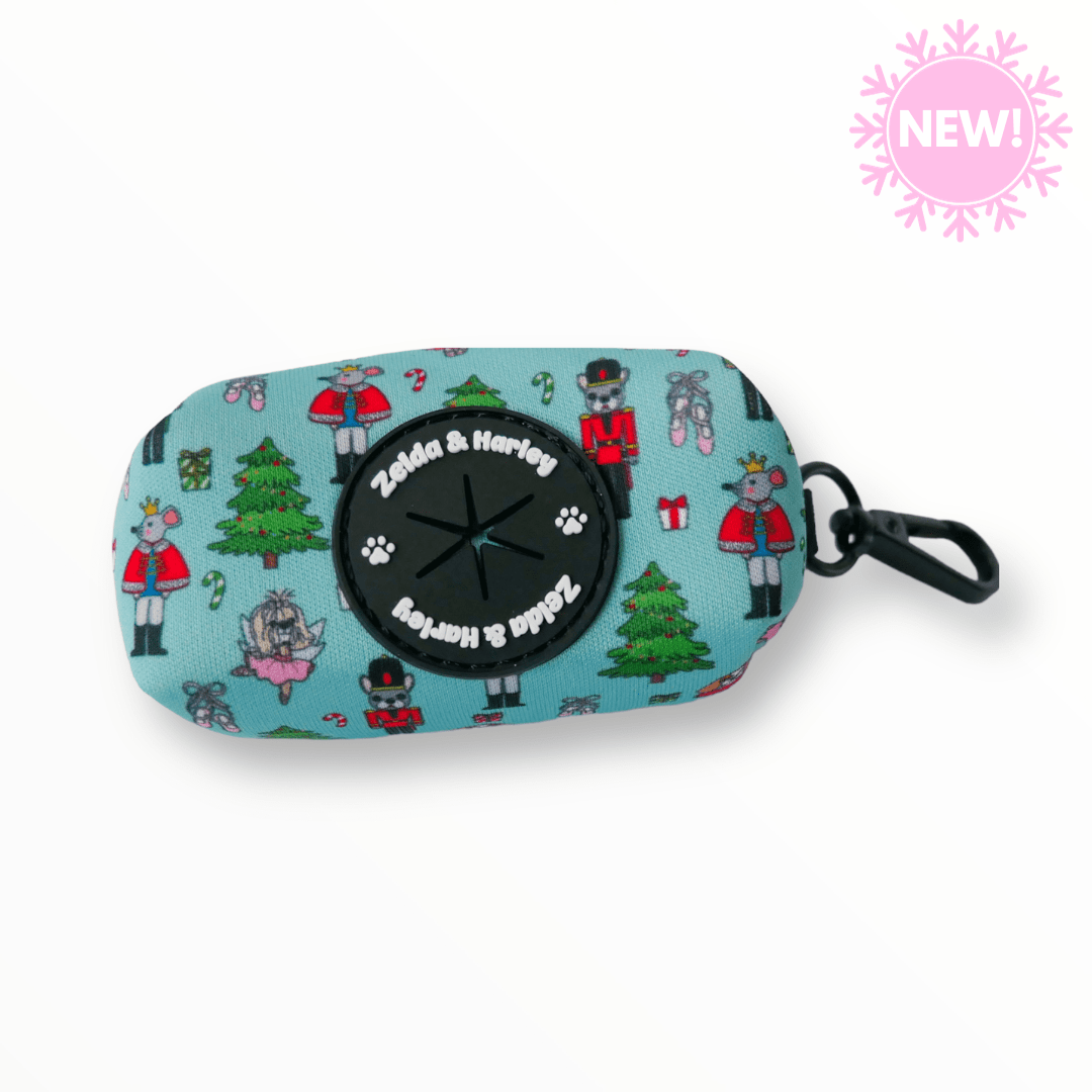 Zelda & Harley Poop Bag Holder The Muttcracker Waste Bag Holder