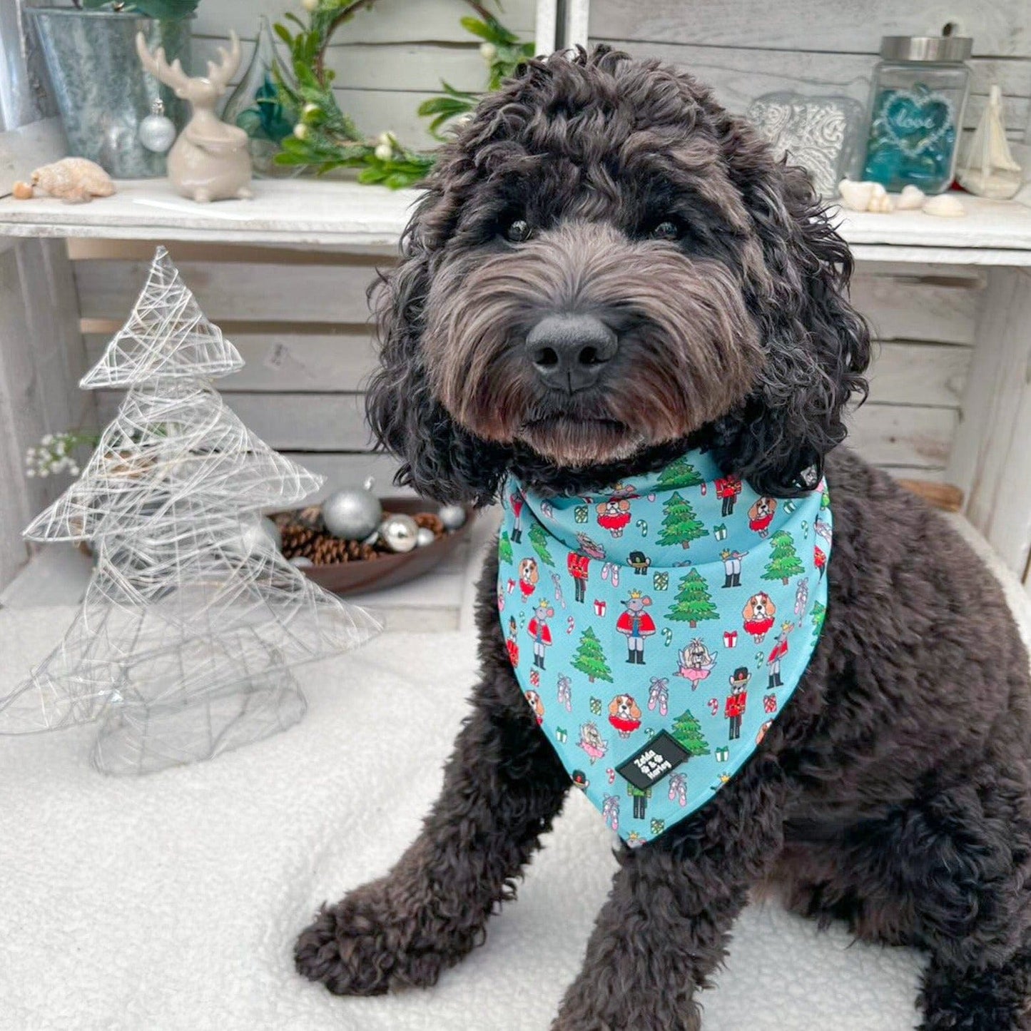 Zelda & Harley Bandanas The Muttcracker Bandana