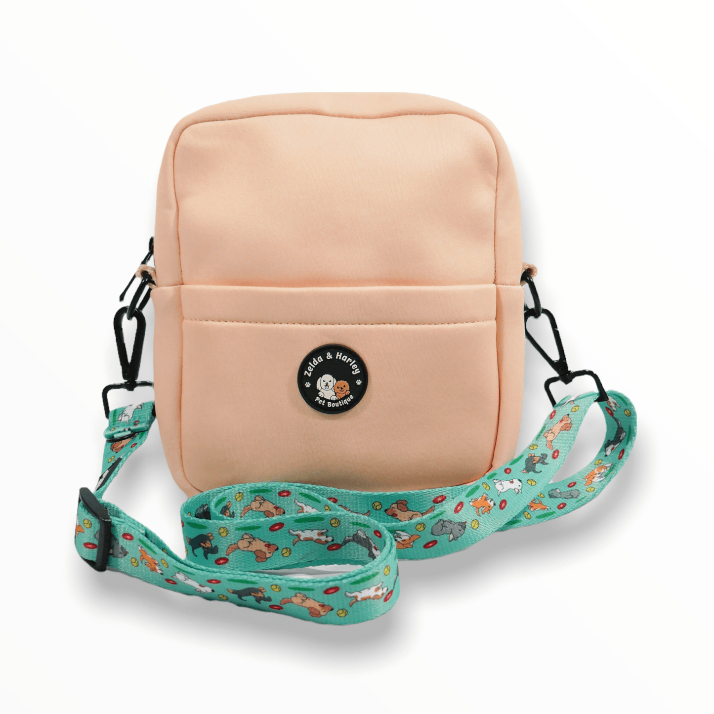 Zelda & Harley Dog Mom Bag - Cream