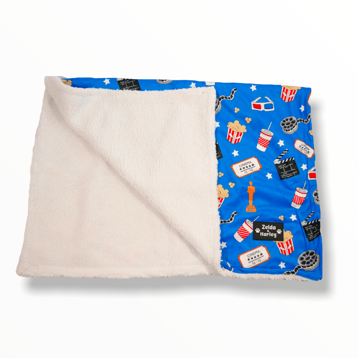 zeldaandharley.ie Howl-lywood Dog Blanket