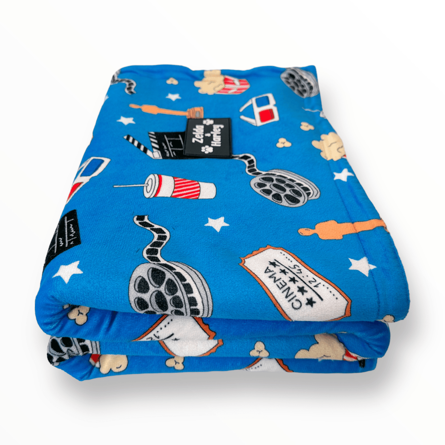 zeldaandharley.ie Howl-lywood Dog Blanket