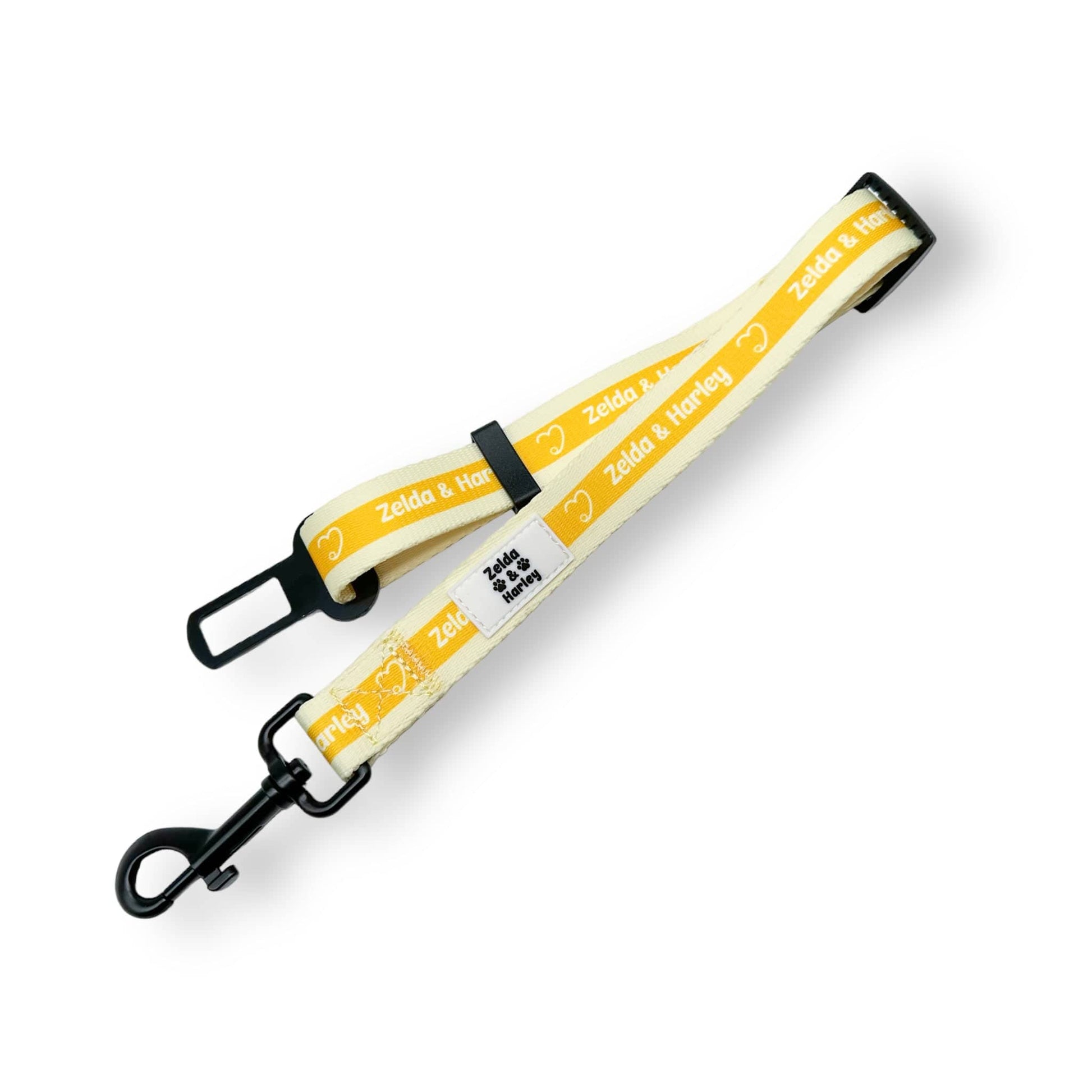 Zelda & Harley Animals & Pet Supplies Yellow Car Seatbelt