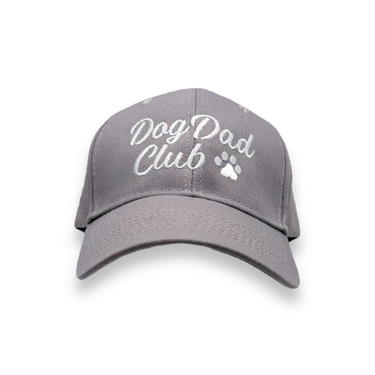 Zelda & Harley Apparel & Accessories Dog Dad Club Hat - Grey