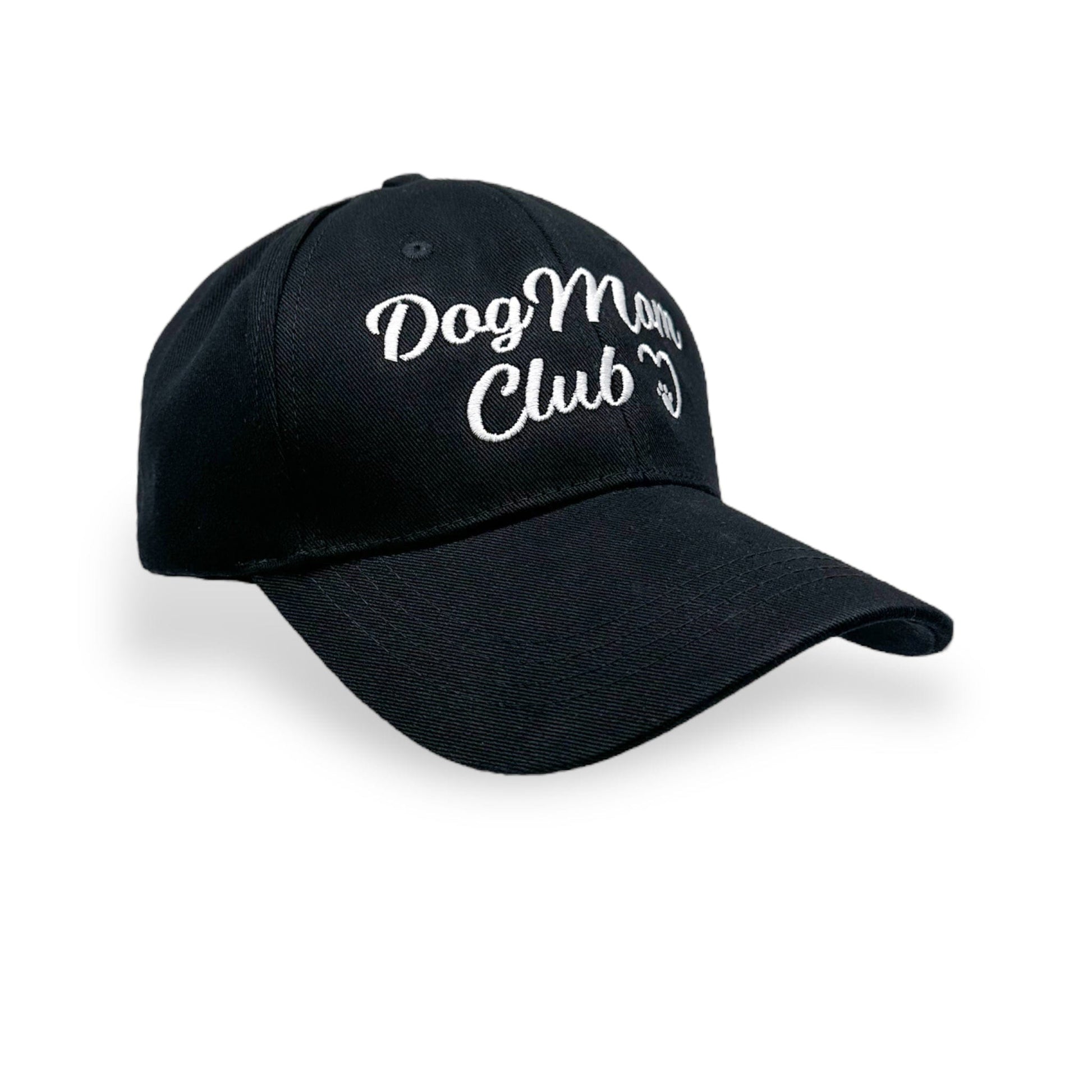 Zelda & Harley Apparel & Accessories Dog Mom Club Hat - Black