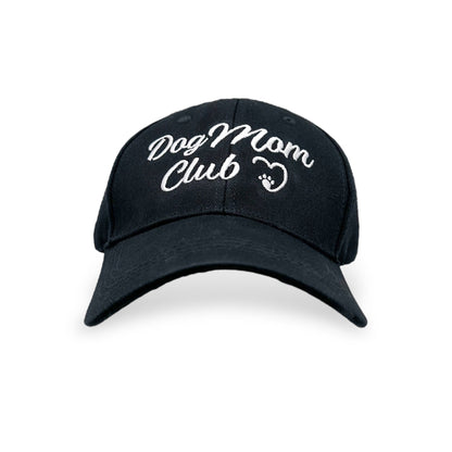 Zelda & Harley Apparel & Accessories Dog Mom Club Hat - Black