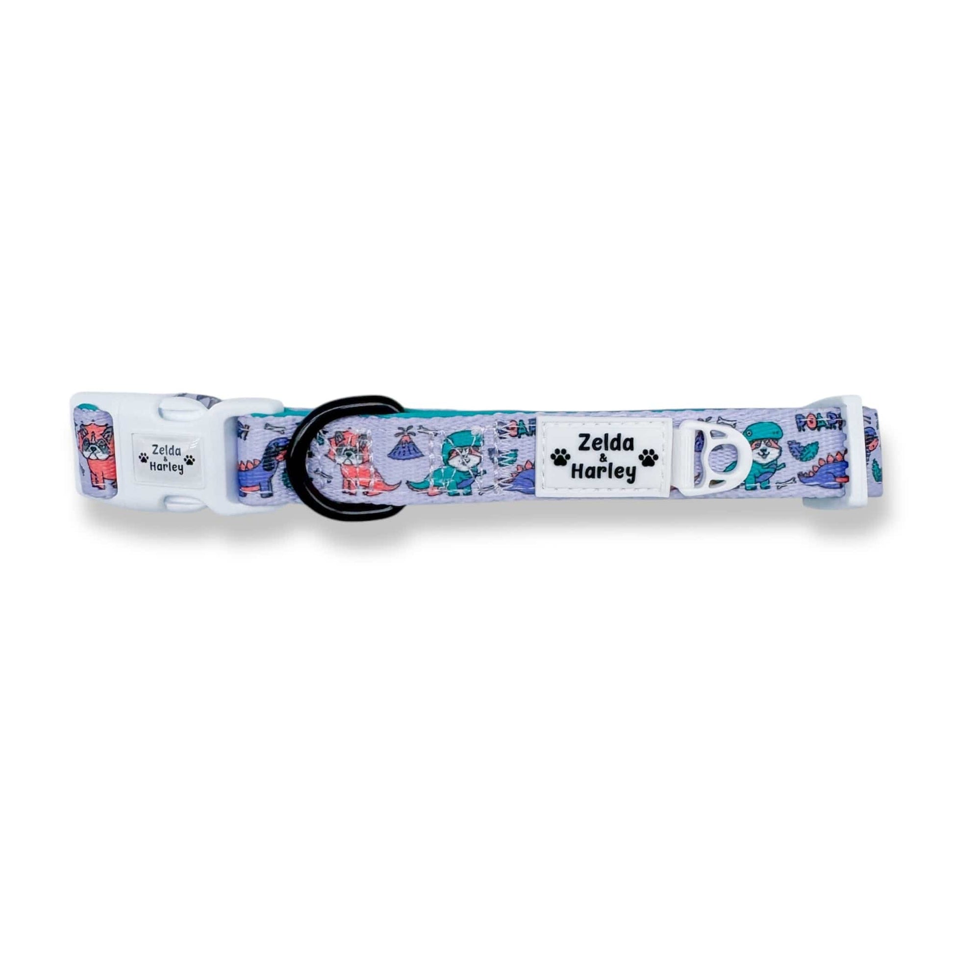 Zelda & Harley Collar Doggosaurus Rex Collar