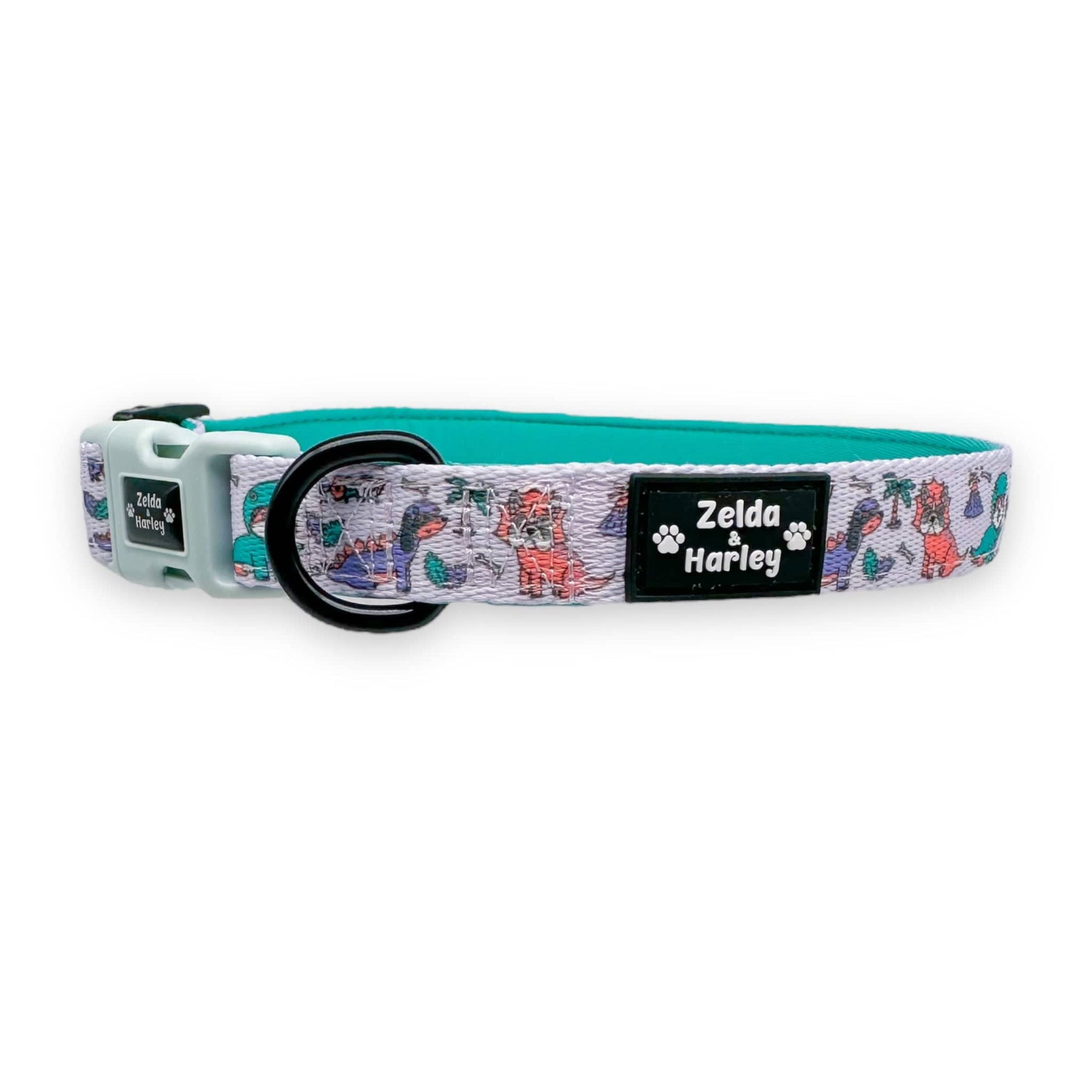 Zelda & Harley Collar Doggosaurus Rex Collar