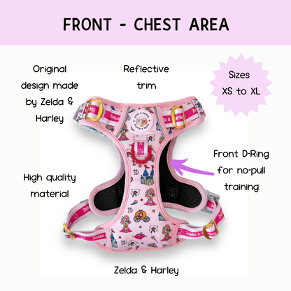 Zelda & Harley Harness Sleeping Cutie - Adventure No Pull Harness