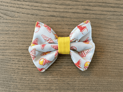 Zelda and Harley Bow Quilted Pet Bows
