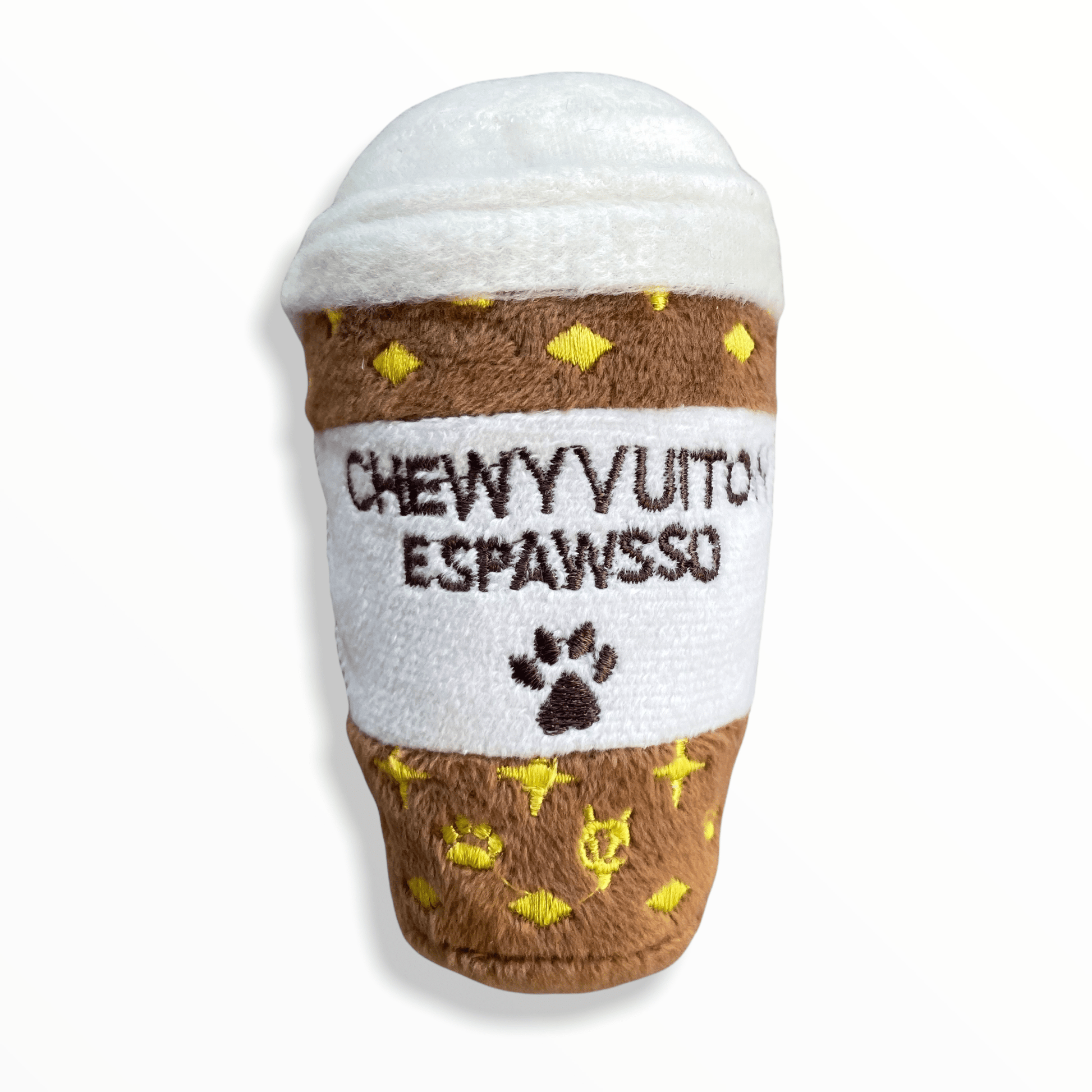 Zelda and Harley Dog Toys Puppuccinos