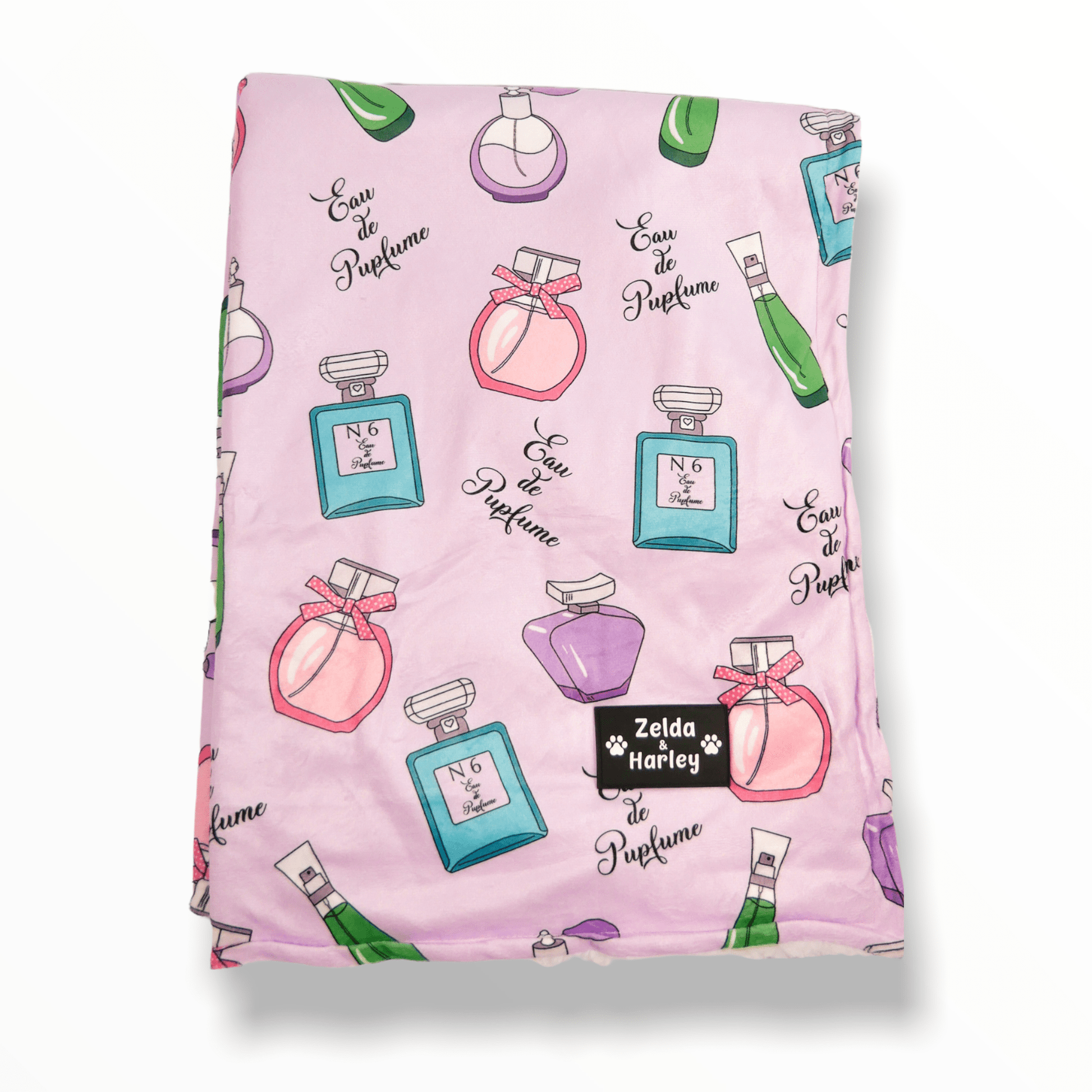 Zelda & Harley Eau de Pupfume Dog Blanket