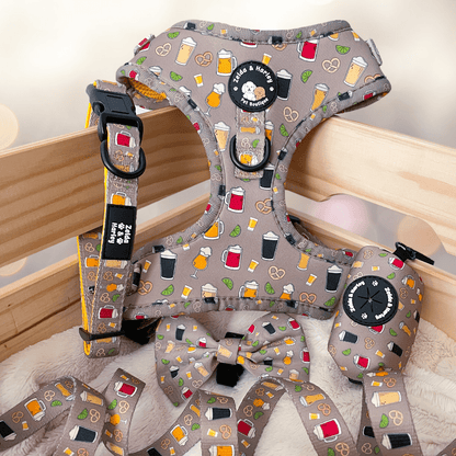Zelda & Harley Harness Puptober Fest - D-Ring Adjustable Dog Harness