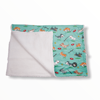 Zelda & Harley Zoomies Dog Blanket