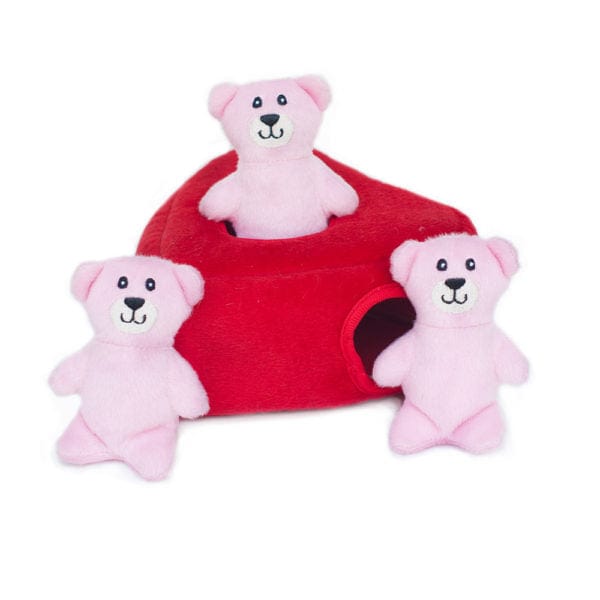 Zippy Paws Animals & Pet Supplies Zippy Burrow – Heart 'N Bears