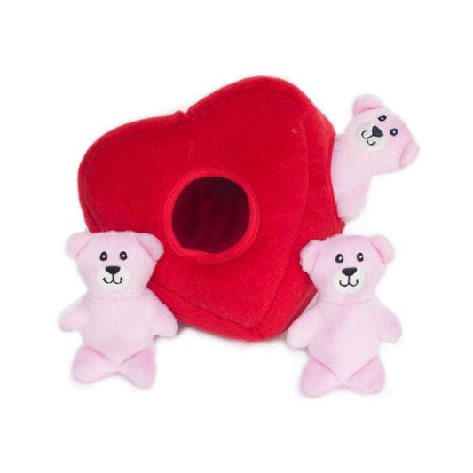 Zippy Paws Animals & Pet Supplies Zippy Burrow – Heart 'N Bears